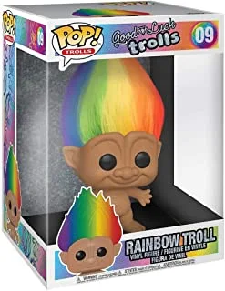 Funko Pop! Trolls: Trolls Classic- 10 Inch Troll Multi Color, Action Figure - 47205