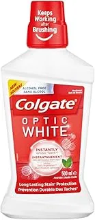 Colgate Optic White Whitening Mouthwash - 500 Ml