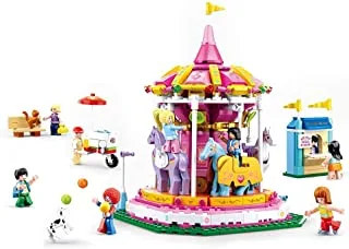 Sluban Girl's Dream Series Amusement Park Building Blocks 762 PCS , for Ages 6+ Years Old