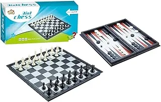 Family Time Magnetic 3 In 1 Chess Game