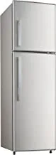 Dansat 178 Liter Double Door Refrigerator with Glass Shelf | Model No DF45020N with 2 Years Warranty
