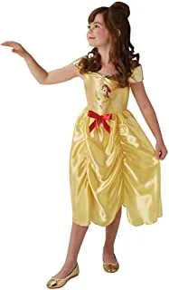 Rubie's official disney princess fairy tale belle costume girls- beauty and the beast Gold size small 3-4 Years 620540S