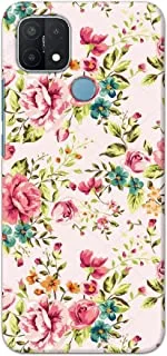 Jim Orton matte finish designer shell case cover for Oppo A15/A15s-Flowers Pink