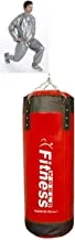Fitness World Boxing Training Bag Size 80 Cm With Sauna Suit, Multi Colur