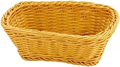 Sunnex c04009 poly rattan heavy duty basket, beige