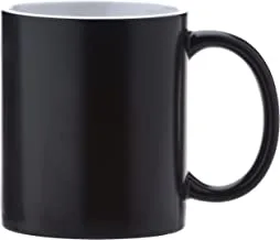 A loving family Printed Magic Coffee Mug, Black