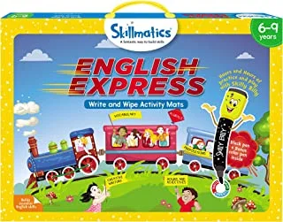 Educational Game English Express 6 9 Years, Multicolor, Skillmatics, Skill20Eeb