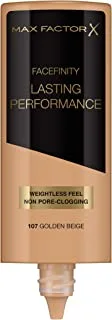 Max Factor Facefinity Lasting Performance Foundation 107 Golden Beige, 35 ml
