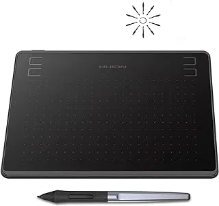 Huion Hs64 Graphics Drawing Tablet 6.3 Inchesx 4 Inches Battery-Free Stylus Android Devices Supported With 8192 Pen Pressure