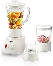 Saachi 3 In 1 With Unbreakable Jar Countertop Blender - Nl-Bl-4379, White