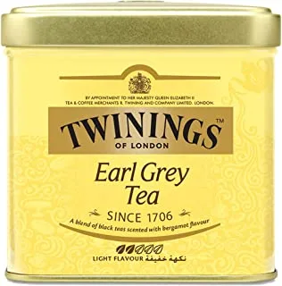 Twinings Earl Grey Tea Tin, 200G - Pack of 1
