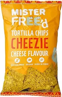 Mister Freed Cheese Tortilla Chips, 135g - Pack of 1