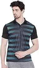 SG POLO3315 Polyester T-Shirt, Medium (Black)