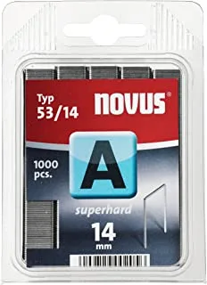 Novus 53/14 Fine Wire Staples 1000-Pieces