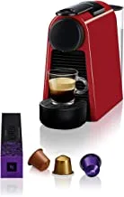 Nespresso Essenza Mini D Espresso Coffee Machine, Red
