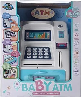 Baby Atm Cash Register Set W/Light&Music