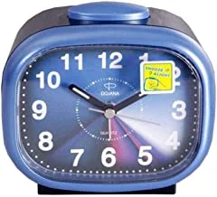 Alarm Clock By Dojana,Black-Blue, Dag035