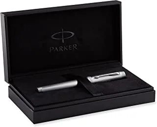 Parker Premier Monochrome Titanium |Rollerball Pen| Gift Box| 6058, S0960800