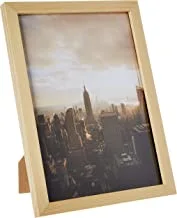 Lowha Newyork Wall Art With Pan Wood Framed Ready To Hang For Home, Bed Room, Office Living Room Home Decor Hand Made Wooden Color 23 X 33Cm By Lowha