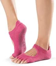 Toesox Unisex ToeSox Half Toe Bellarina Yoga & Pilates Grip Sock