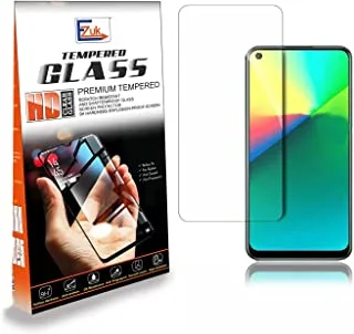 Ezuk Premium Tempered Glass Screen Protector for Realme 7i [Easy Installation, 9H Scratch Resistance, Anti Bubble] (Transparent)