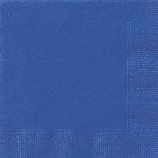 Unique Luncheon Napkins 20-Pieces, Royal Blue