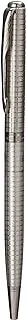 Parker Sonnet Slim Premium Sterling Silver Ciselè With Silver Trim| Ballpoint Pen| Fine Black Refill| Gift Box| 5453, S0912530