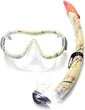 Hirmoz Adult Silicone Mask Goggles And Snorkel Set, H-Ms1397S74W