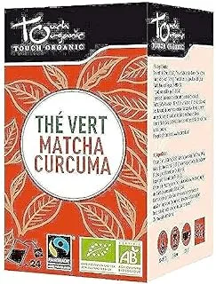 Touch Organic Matcha Green Tea Turmeric, 43.2g