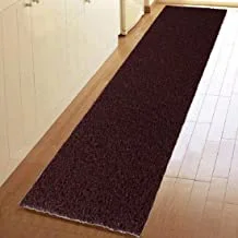 Kuber Industries Rubber Anti Slip 1 Piece Large Size Floor/Door Mat 2x8 Feet (Maroon) - CTKTC040010