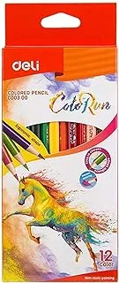 Deli EC00300 Deli Colored Pencil Good quality lead for smooth coloring EC00300-