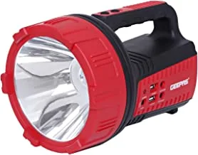 Geepas GSL5572 Rechargeable LED Emergency Searchlight with 2 USB Input