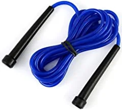 Plastic Skipping Fitness Exercise Gym Workout Boxing Jumping Speed Sports Rope Blue 2.5M