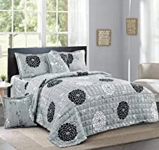 MingLi Compressed Comforter Set, 6 Pcs, Multicolour, King Size