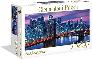 Clementoni PuzzleNew York 13200 Pieces (291.4 x 134.4 cm), Suitable for Home Decor, Adults Puzzle from 14 Years