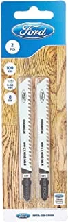 Ford Tools T-Shank Jig Saw Blades Set Of 2, 100 Mm, 8 Tpi Hcs, 1 Piece