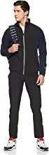 Nivia 2458 Polyester Carboxy-1 Track Suit, Black, L