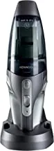 Kenwood Wet & Dry Cordless Handheld Vacuum Cleaner / Car Vacuum Cleaner with 14.8V Lithium-ion Battery, 500ml Dust Capacity, 120ml Liquid Capacity for Home, Office and Car HVP19.000SI Black/Silver,