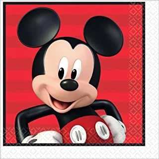 Amscan Mickey On The Go Luncheon Napkins (16 Ct) One Size