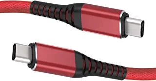 G-Tide Fast Charging Cable (Type C to Type C) EXC38 Red