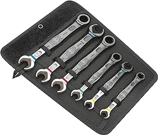 Wera joker set of ratcheting combination/double open-ended wrenches - 05020022001