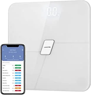 Lawazim Digital Personal Scale With Bluetooth - - White