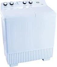 TCL 12 kg Washing Machine with Twin Tub | Model No TWT120-X7001 with 2 Years Warranty