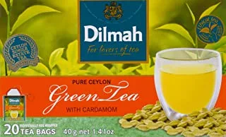 دلما شاي أخضر بالهيل ، 20 كيس - عبوة من 1