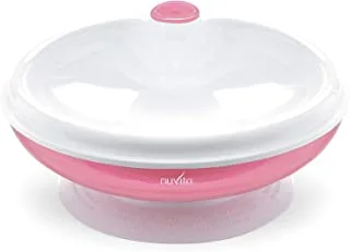 Nuvita Warm Plate With Suction Cup - Pink