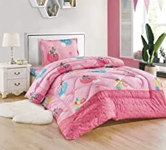 3 Piece Single Crib Bedding Set Includes Comforter, Crib Sheet, Pillow Sham, Coverlet, Lightweight Reversible Comforter, Suitable for All Seasons