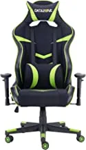 Gaming Chair With AdJustable Armrest For Player Comfort Black/Green