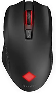 Omen Vector Wireless Mouse, Supports Up To 16,000 Dpi, 6 Programmable Buttons, Compatible With Pcs With Available Usb-A Port - 2B349Aa