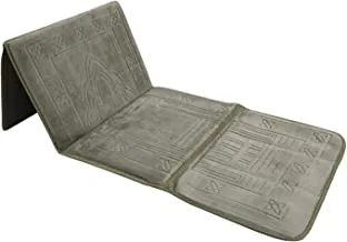 Sleep X Factory Foldable Prayer Mat And Backrest 2 In 1, Silver