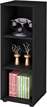 Artany Clean Bookcase, Black, H 81.2 X W 29.8 X D 30 Cm